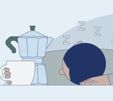 چرا مصرف قهوه شما را خواب آلوده و خسته می کند؟!